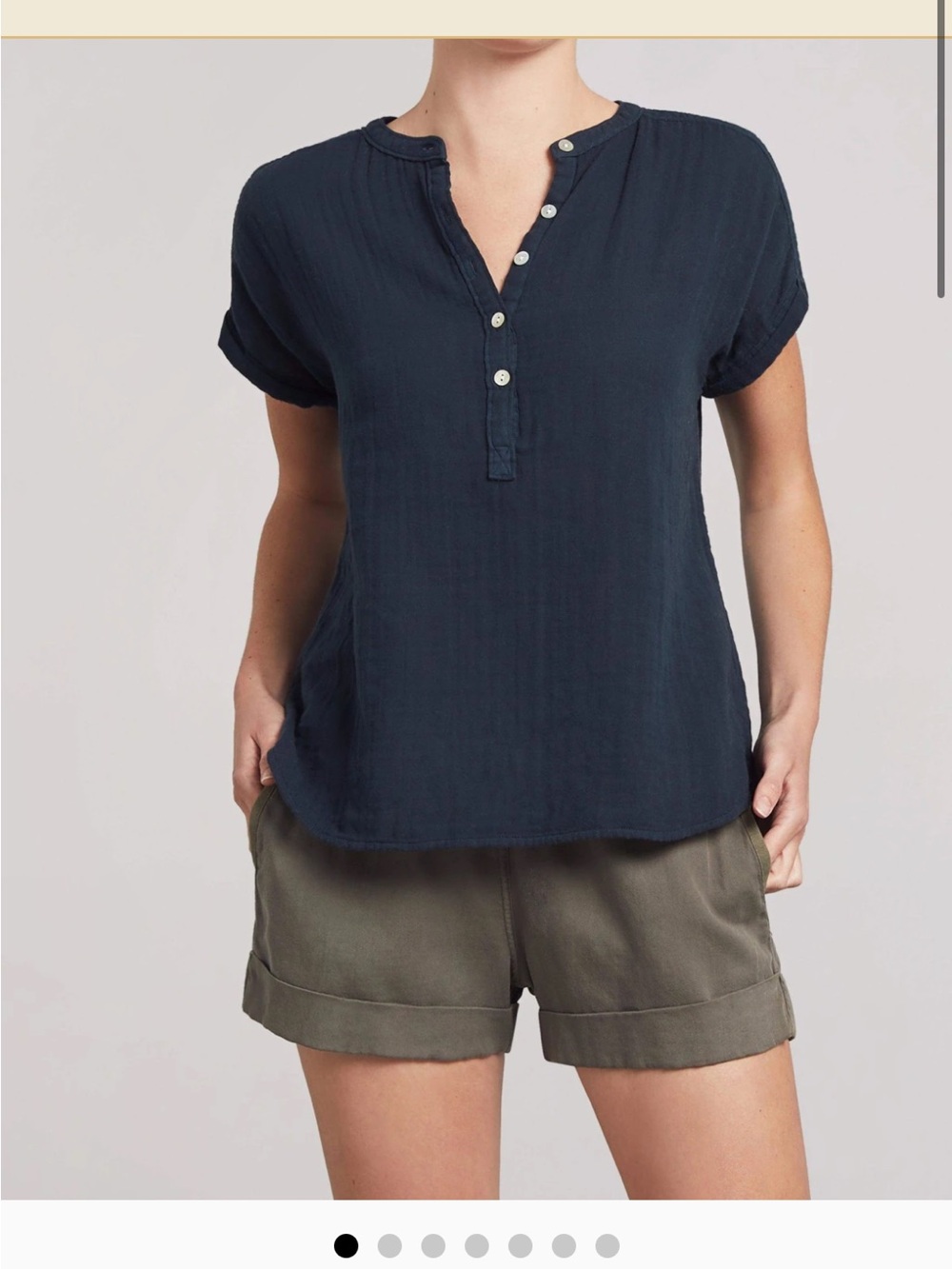 Faherty Dream Cotton Desmond Top